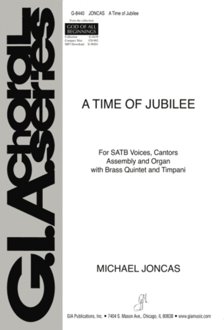 A Time of Jubilee - Full Score and Parts
