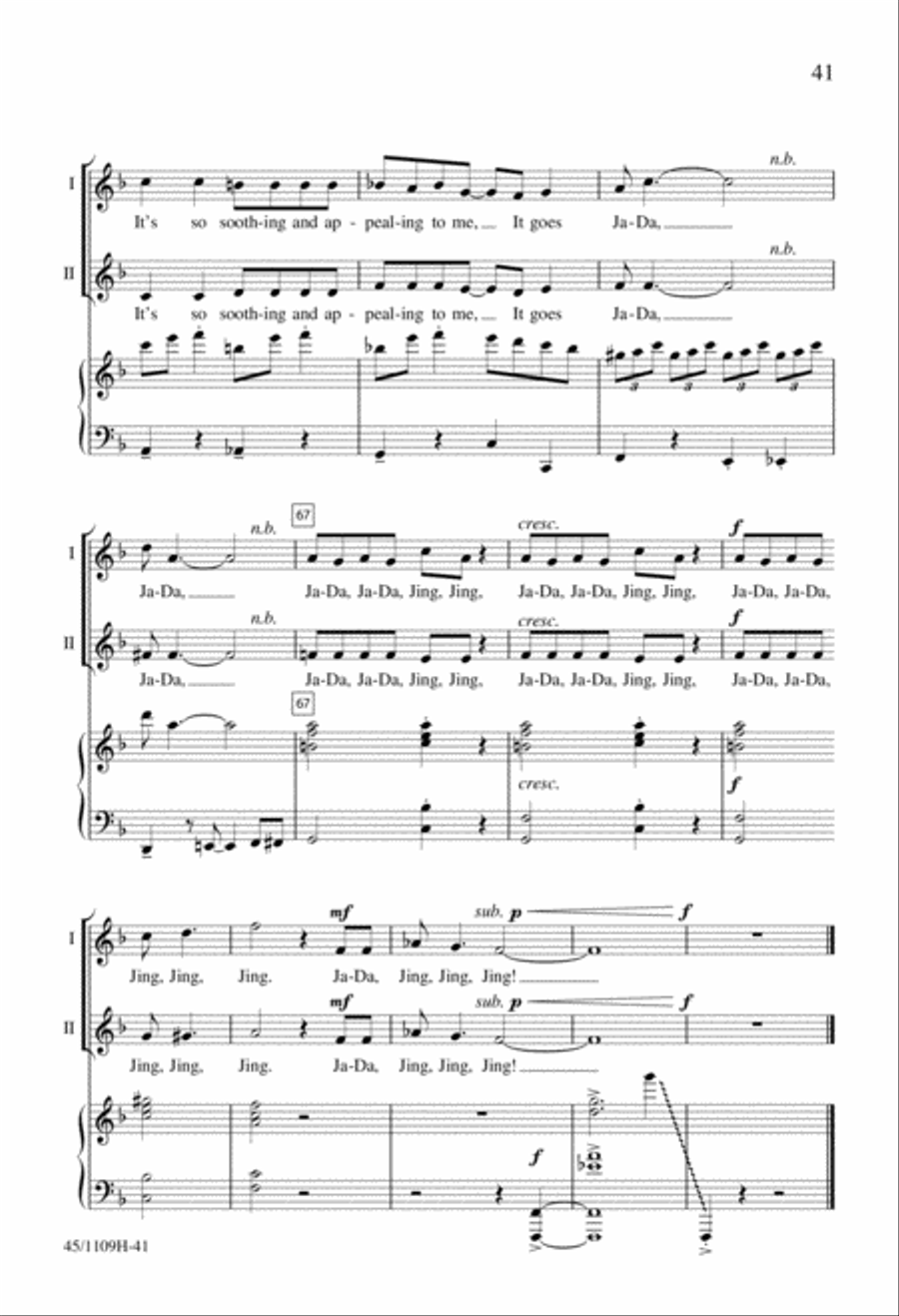 In Concert! for 2-part Choirs 2-Part scores gallery preview page 42