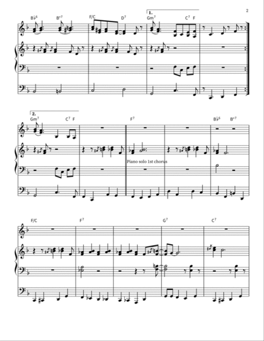 the preacher Jazz Ensemble scores gallery preview page 2