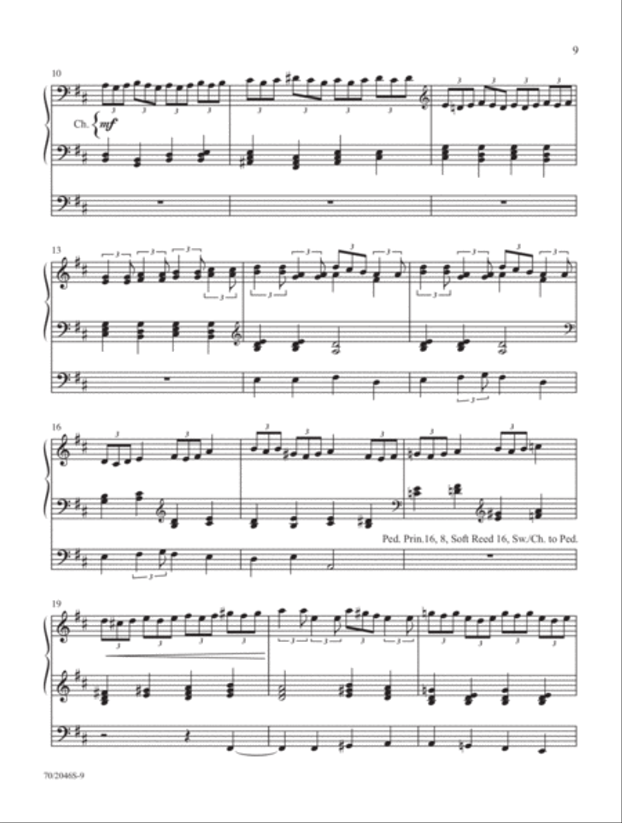 Joyful, Joyful Organ Solo scores gallery preview page 5