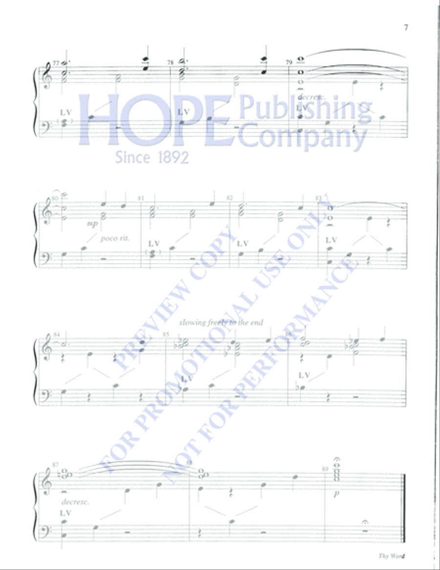 Thy Word 3-Octaves scores gallery preview page 7