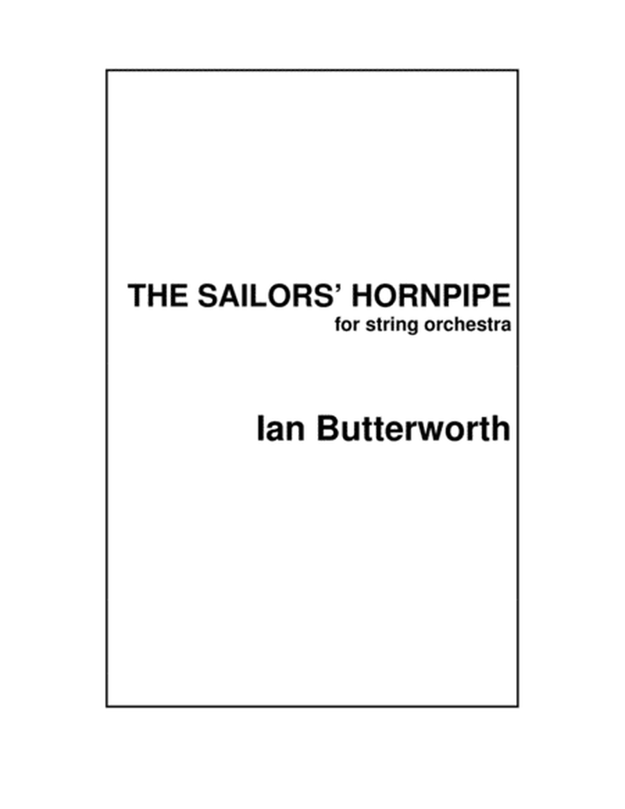 IAN BUTTERWORTH The Sailor's Hornpipe for string orchestra image number null