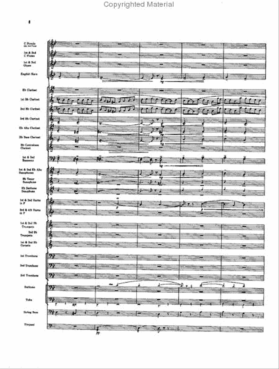 Thus Do You Fare, My Jesus Concert Band scores gallery preview page 6