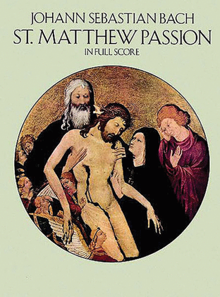 Book cover for St. Matthew Passion in Full Score