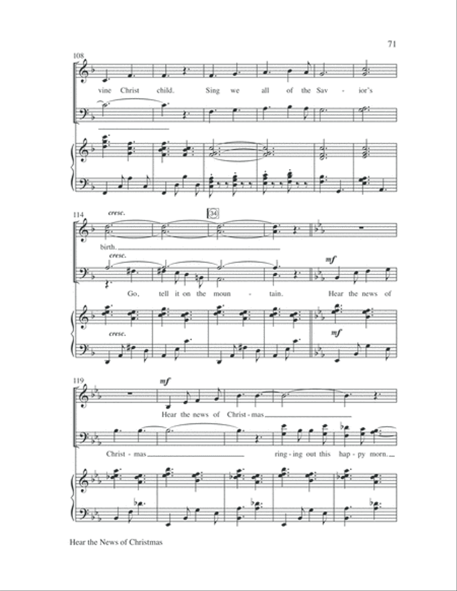 Let the Whole World Sing 4-Part scores gallery preview page 75