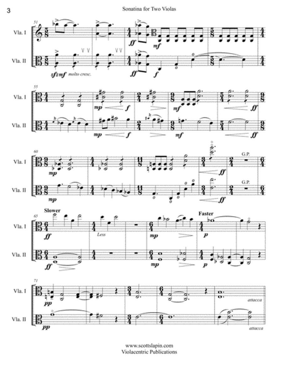 Four Duos for Two Violas Book 2 (Incl: Sonatina, Prelude, Ballade, Yizkor)