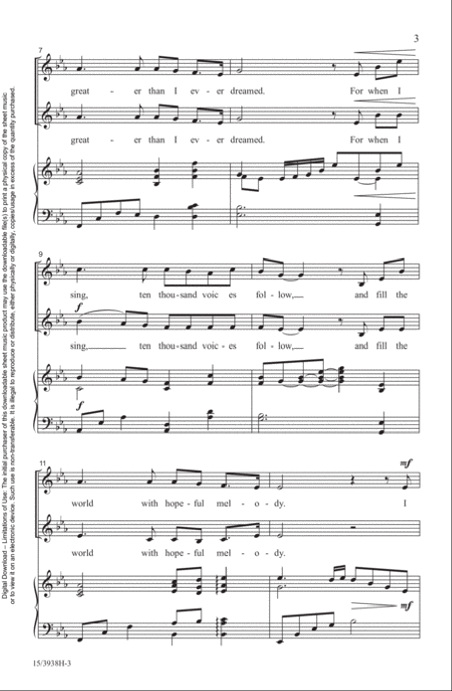 When I Sing 2-Part scores gallery preview page 3