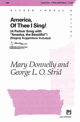 Book cover for America, Of Thee I Sing!