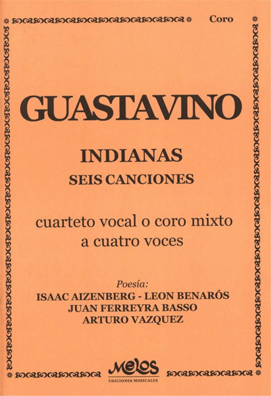 Indianas (6 Cancionas) 4-Part scores gallery preview page 1