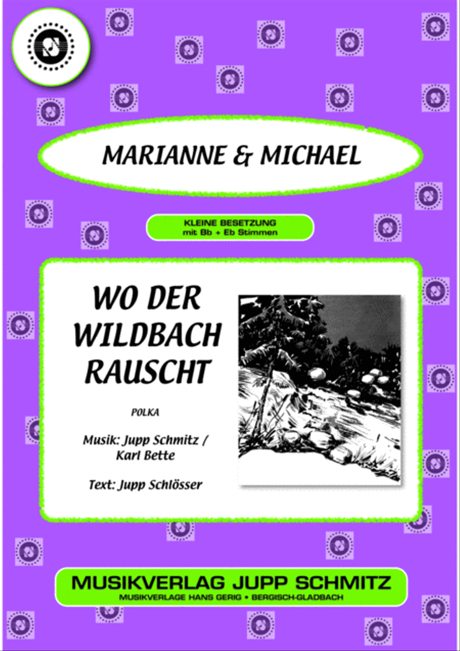 Wo der Wildbach rauscht Wo der Wildbach rauscht Voice scores gallery preview page 1