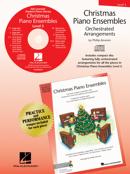 Christmas Piano Ensembles - Level 5 CD Only