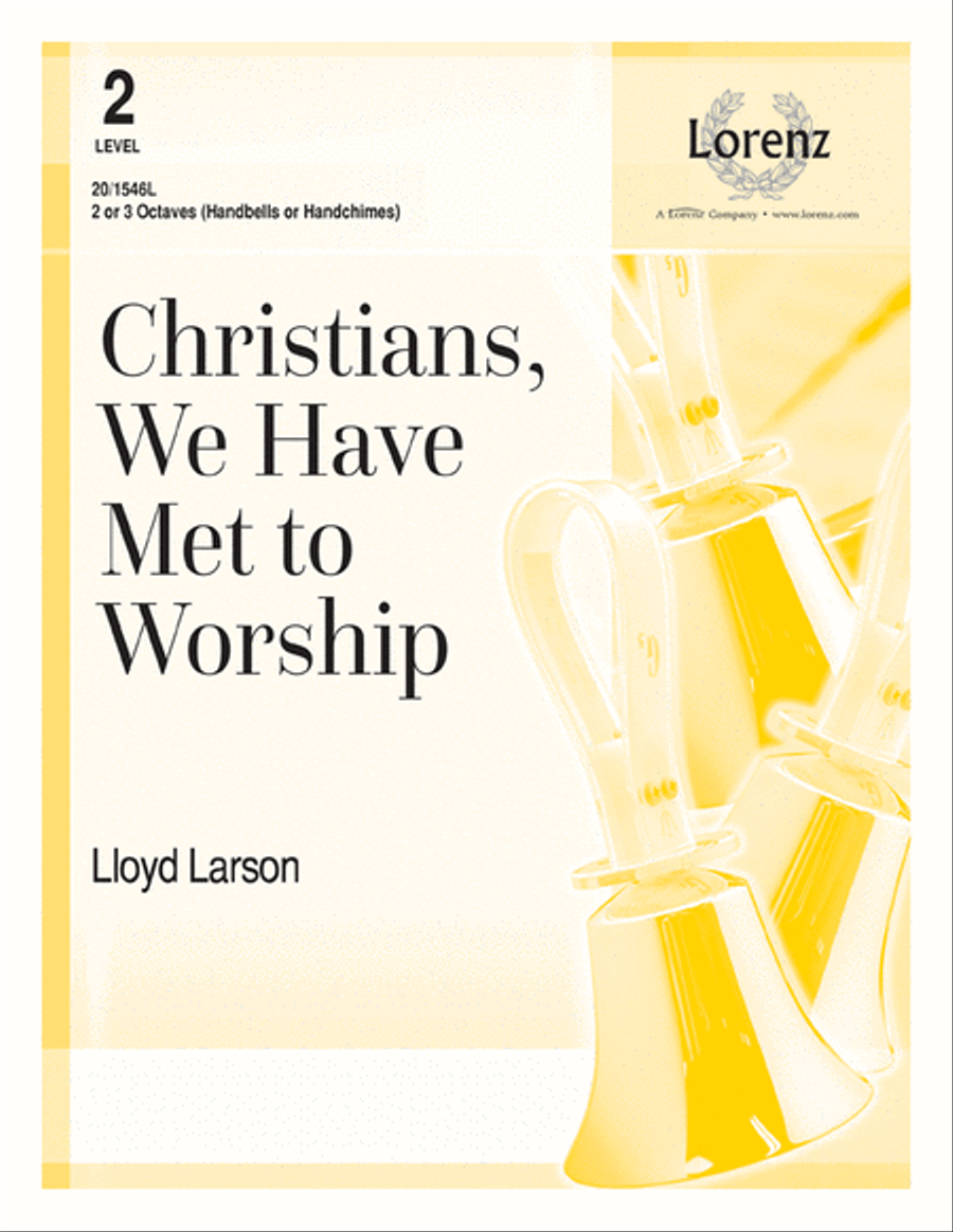 Christians, We Have Met to Worship 3-Octaves scores gallery preview page 1