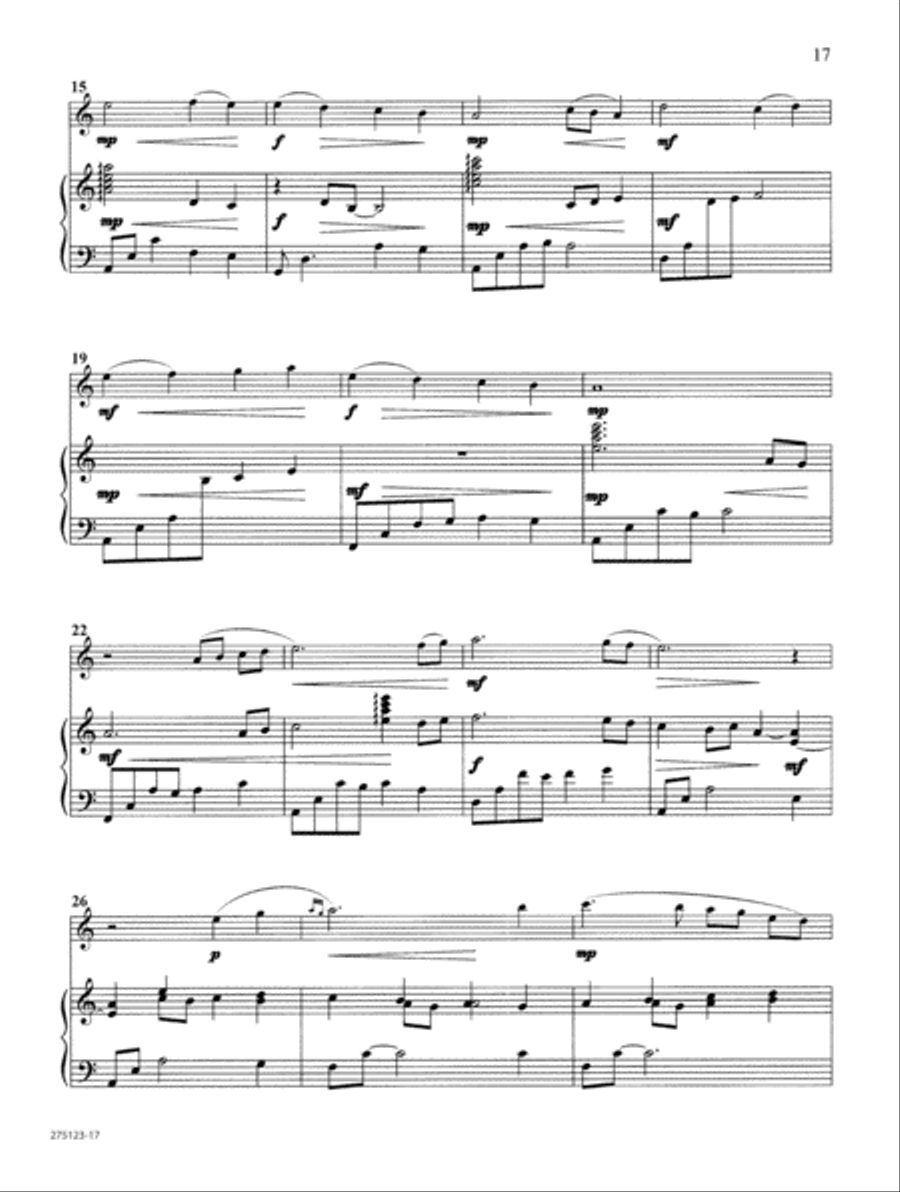Christmas Journeys Flute Solo scores gallery preview page 9