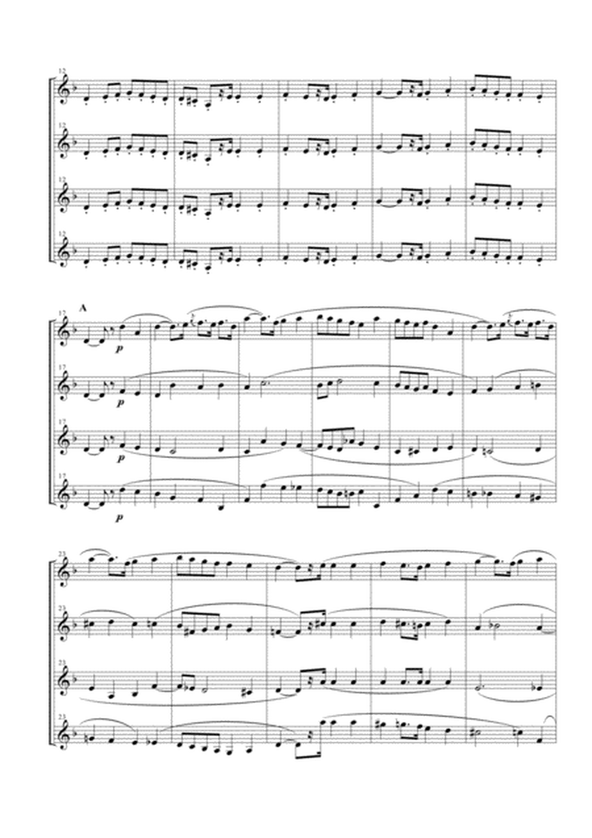 Overture from "L'Arlesienne Suite No. 1" for Clarinet Quartet image number null