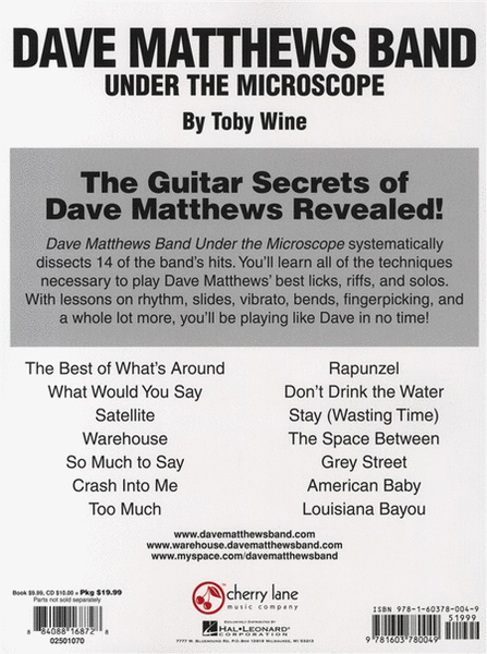 Dave Matthews Band - Under the Microscope