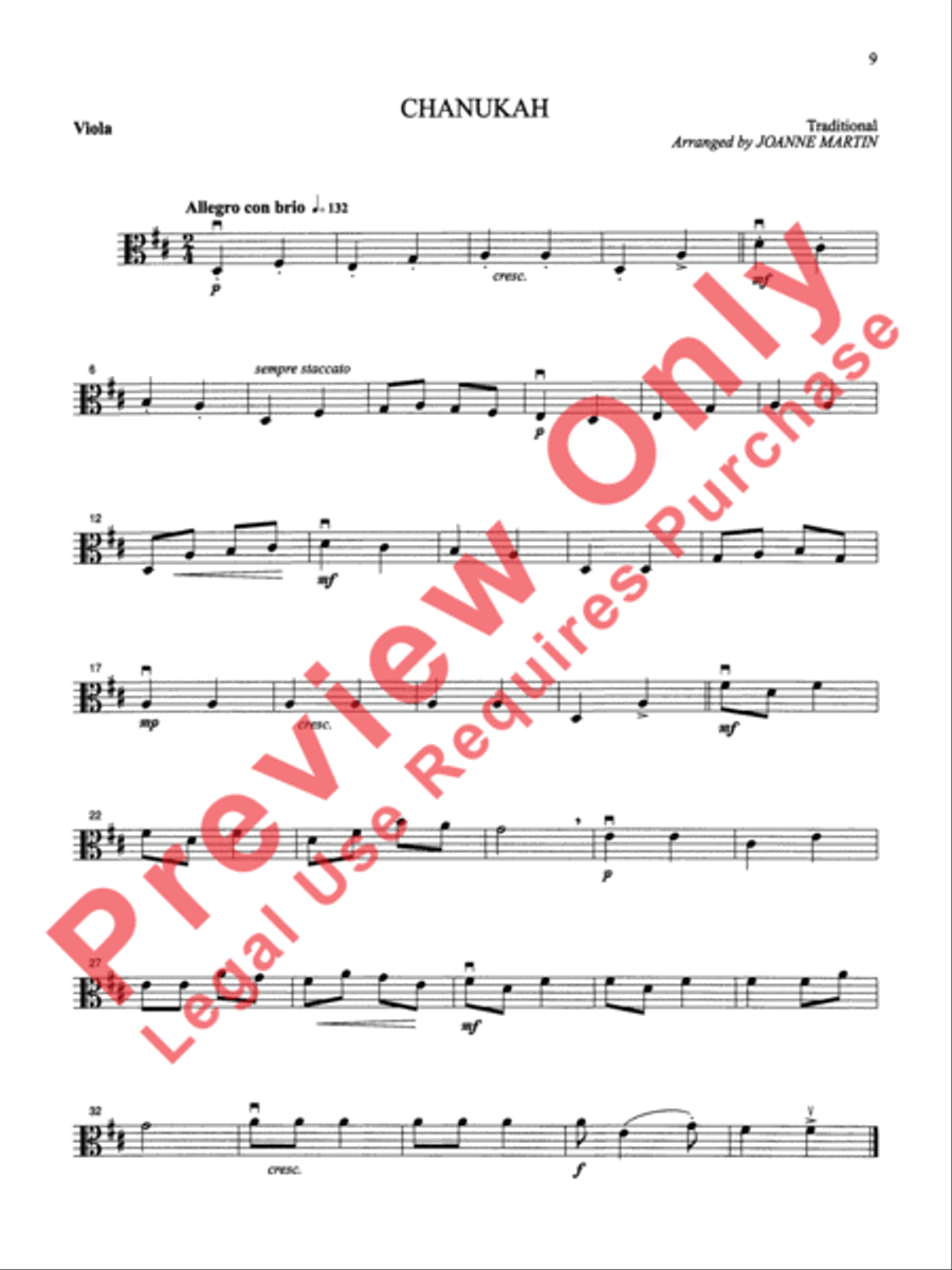Festive Strings for String Quartet or String Orchestra String Quartet scores gallery preview page 11