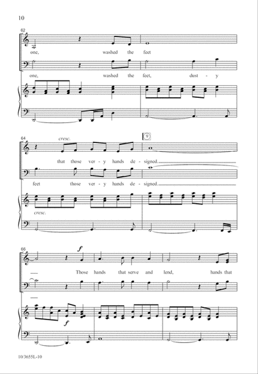 His Hands His Hands 3-Part scores gallery preview page 11