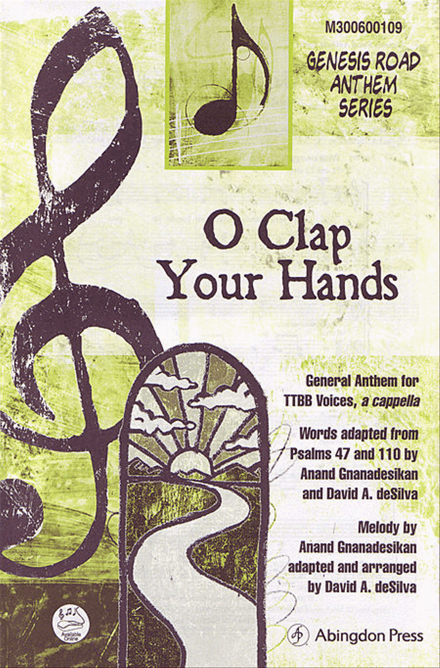 O Clap Your Hands TTBB scores gallery preview page 1