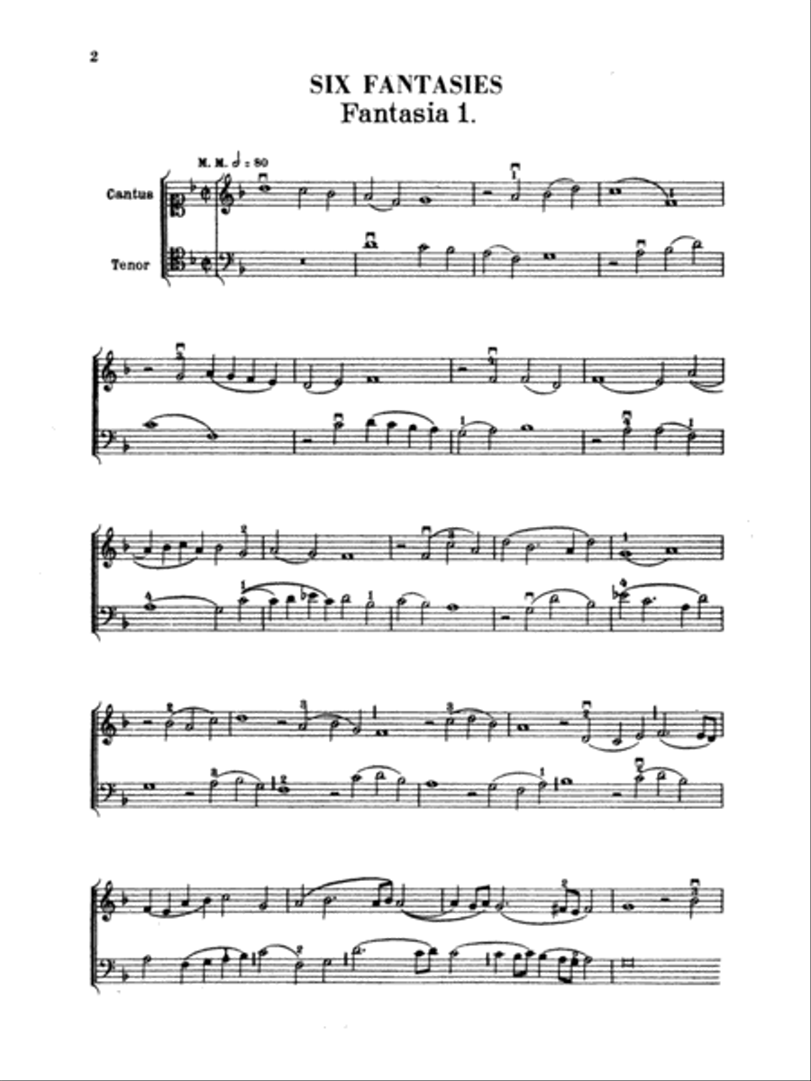Six Fantasies String Duet scores gallery preview page 5