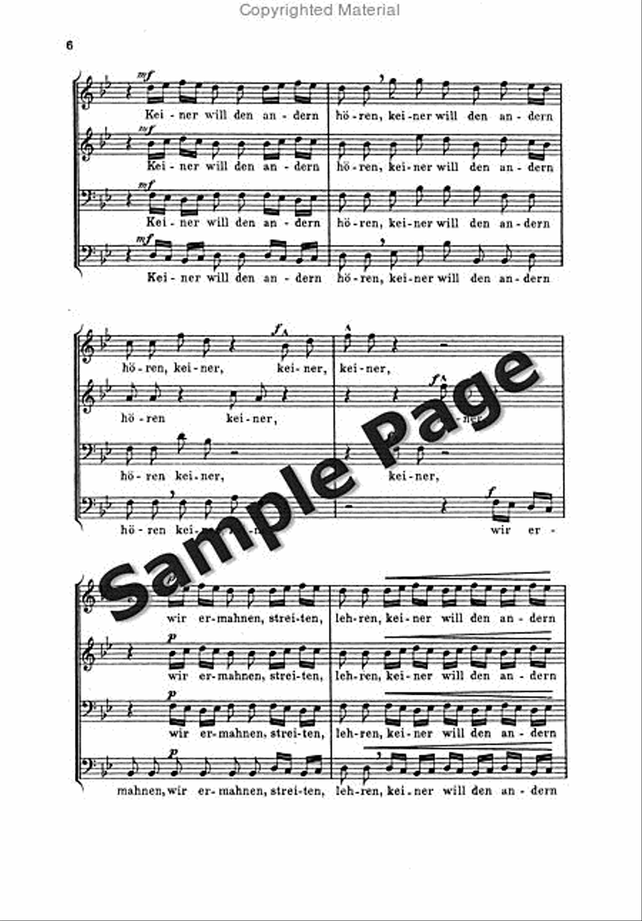 Beredsamkeit Beredsamkeit TTBB scores gallery preview page 6