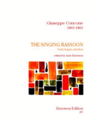 Book cover for The Singing Bassoon