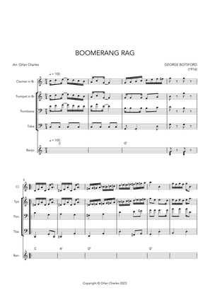 George Botsford - Boomerang Rag (Ragtime) - arranged for Dixieland Group