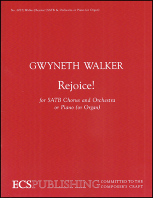 Book cover for Rejoice! (SATB Piano/Choral Score)