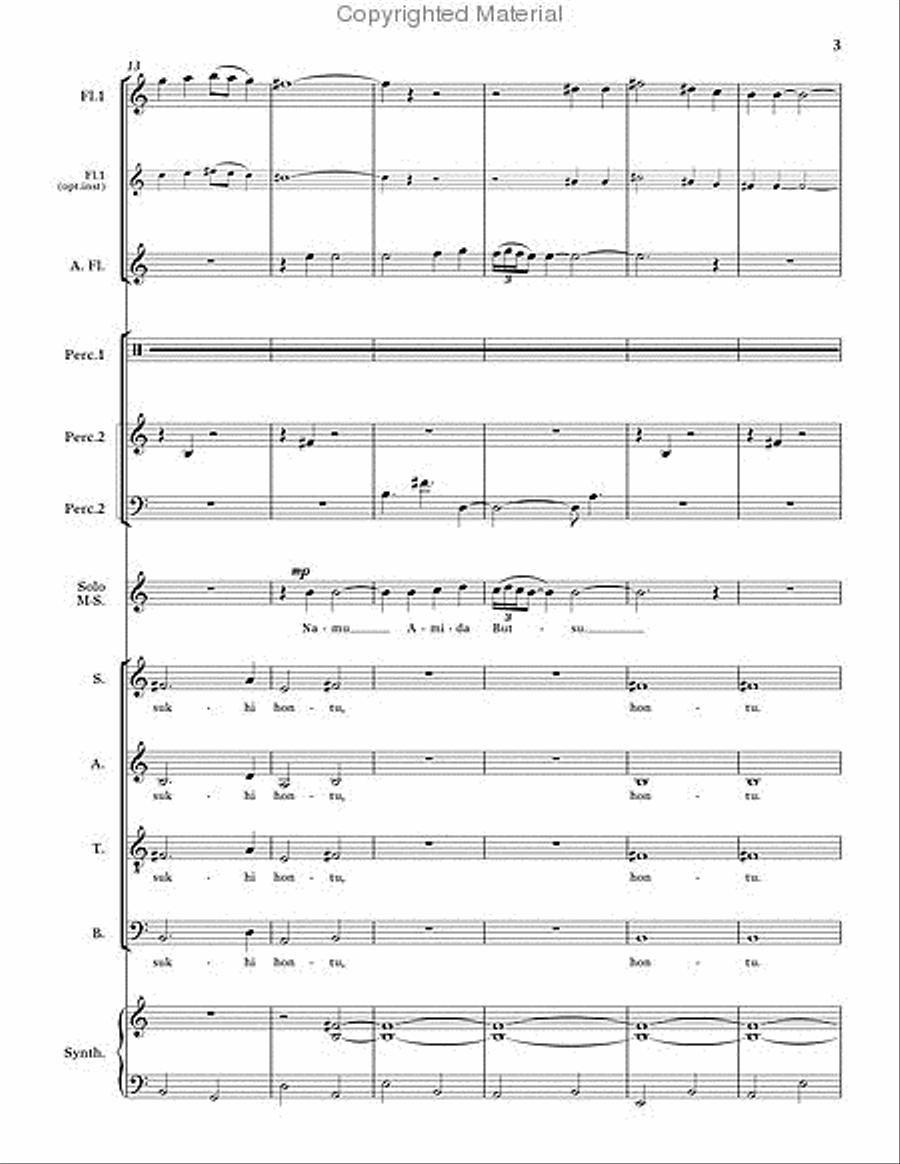 Sacred Songs & Interludes 4-Part scores gallery preview page 4