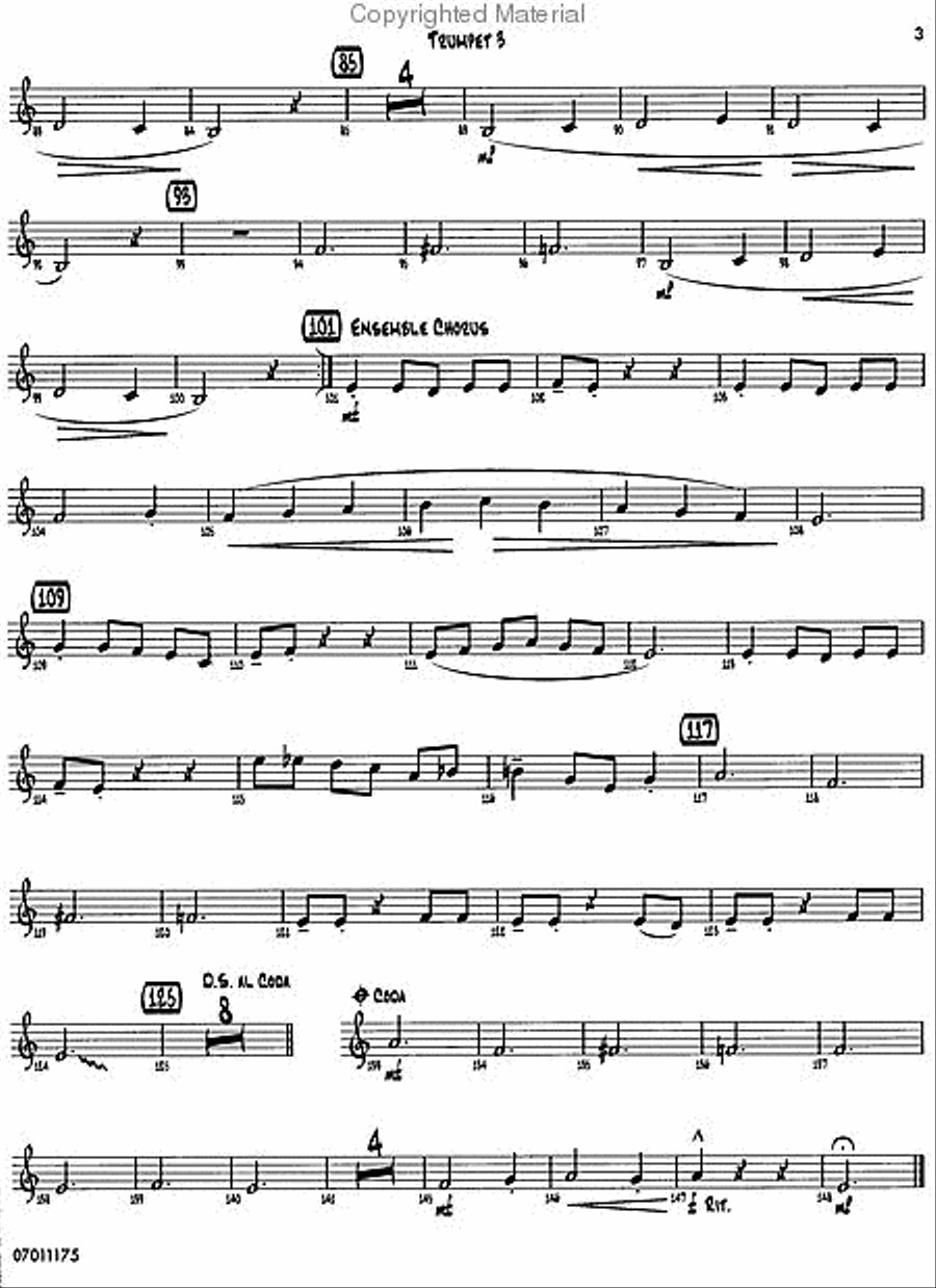 The Best of Easy Jazz – Trumpet 3 Jazz Ensemble scores gallery preview page 3