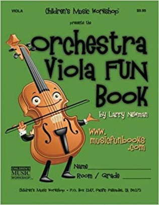 Book cover for The Orchestra Viola Fun Book