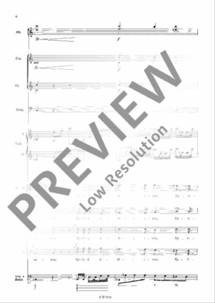 Missa C major Missa C major Choir scores gallery preview page 15