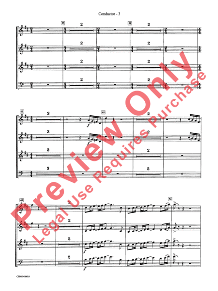 Hallelujah from Handel's Messiah: A Soulful Celebration Choir scores gallery preview page 5