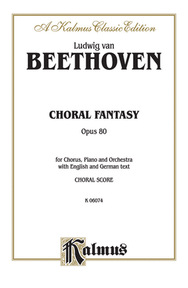 Book cover for Choral Fantasy, Op. 80