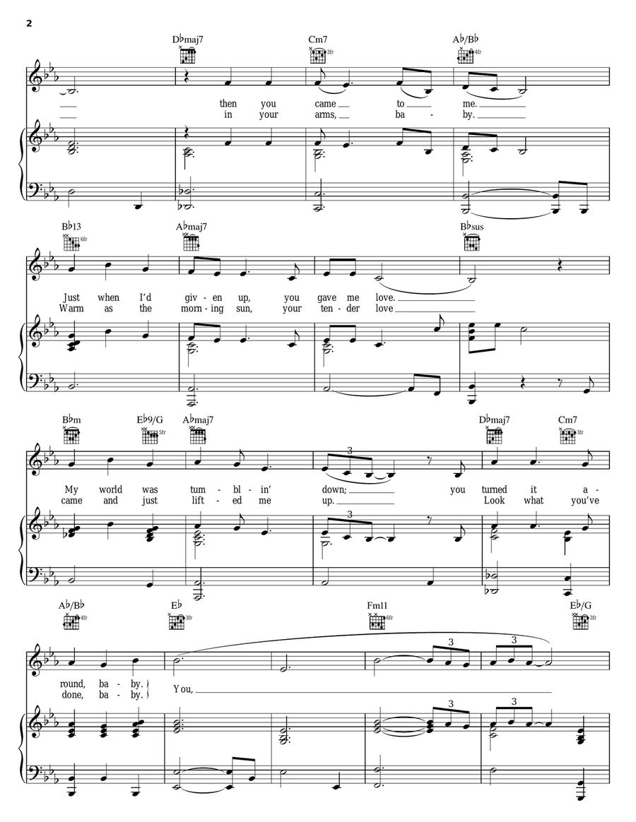 Some Kind Of Miracle by Kelly Clarkson Piano, Vocal, Guitar - Digital Sheet Music page 2