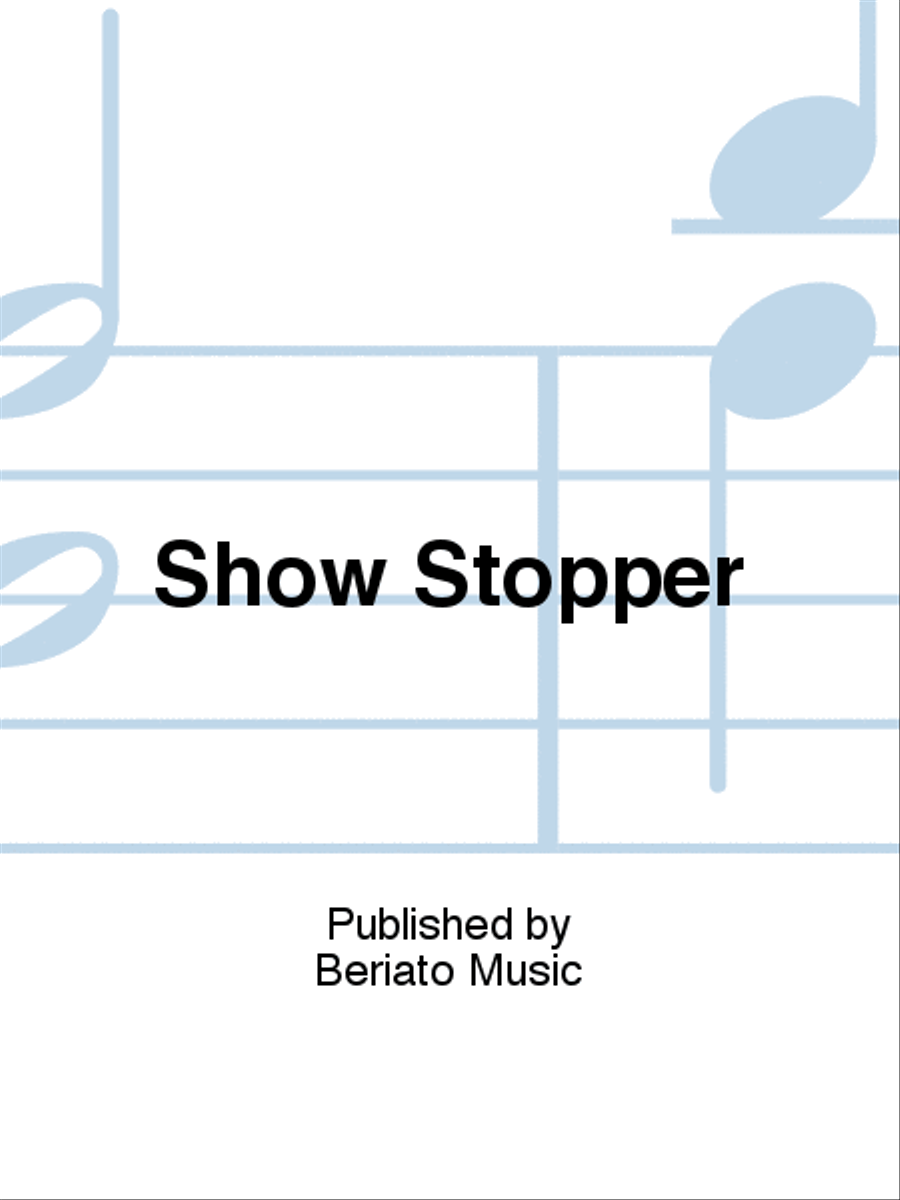 Show Stopper Piano, Vocal, Guitar scores gallery preview page 1