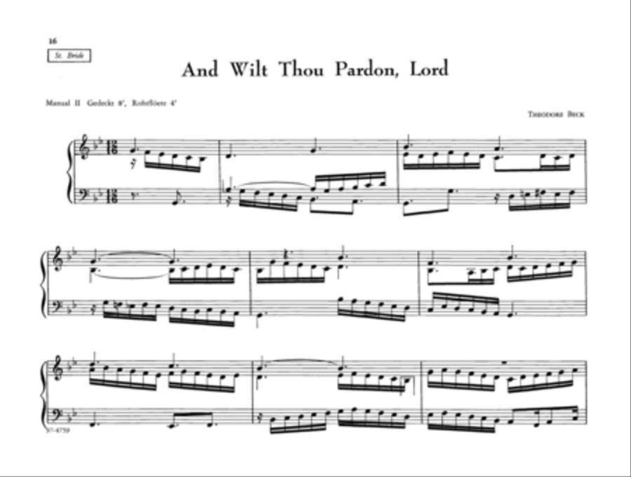 The Parish Organist, Part 12 (Familiar Hymn Tunes) Organ scores gallery preview page 7