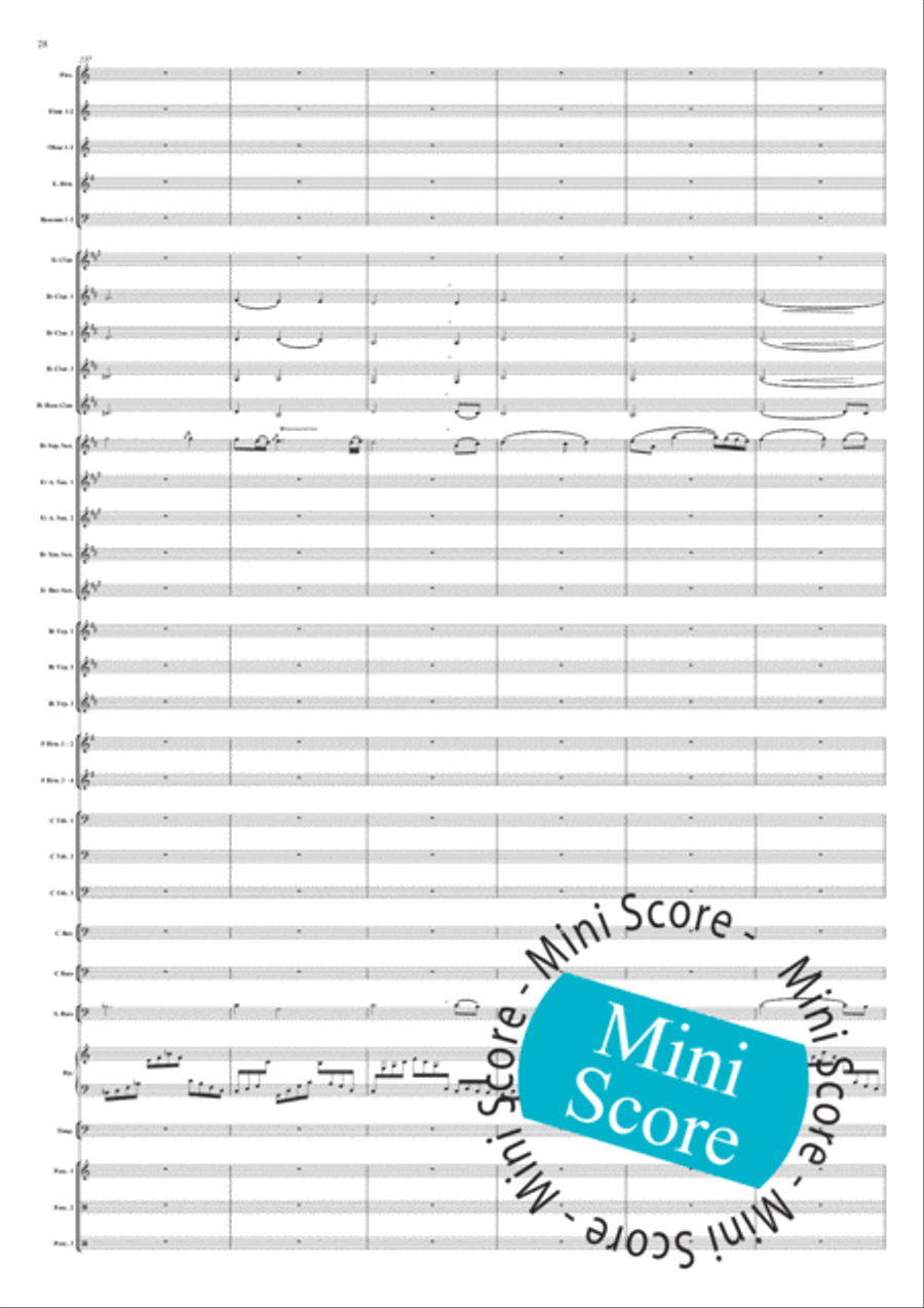 Songs of Liberation Songs of Liberation Concert Band scores gallery preview page 32