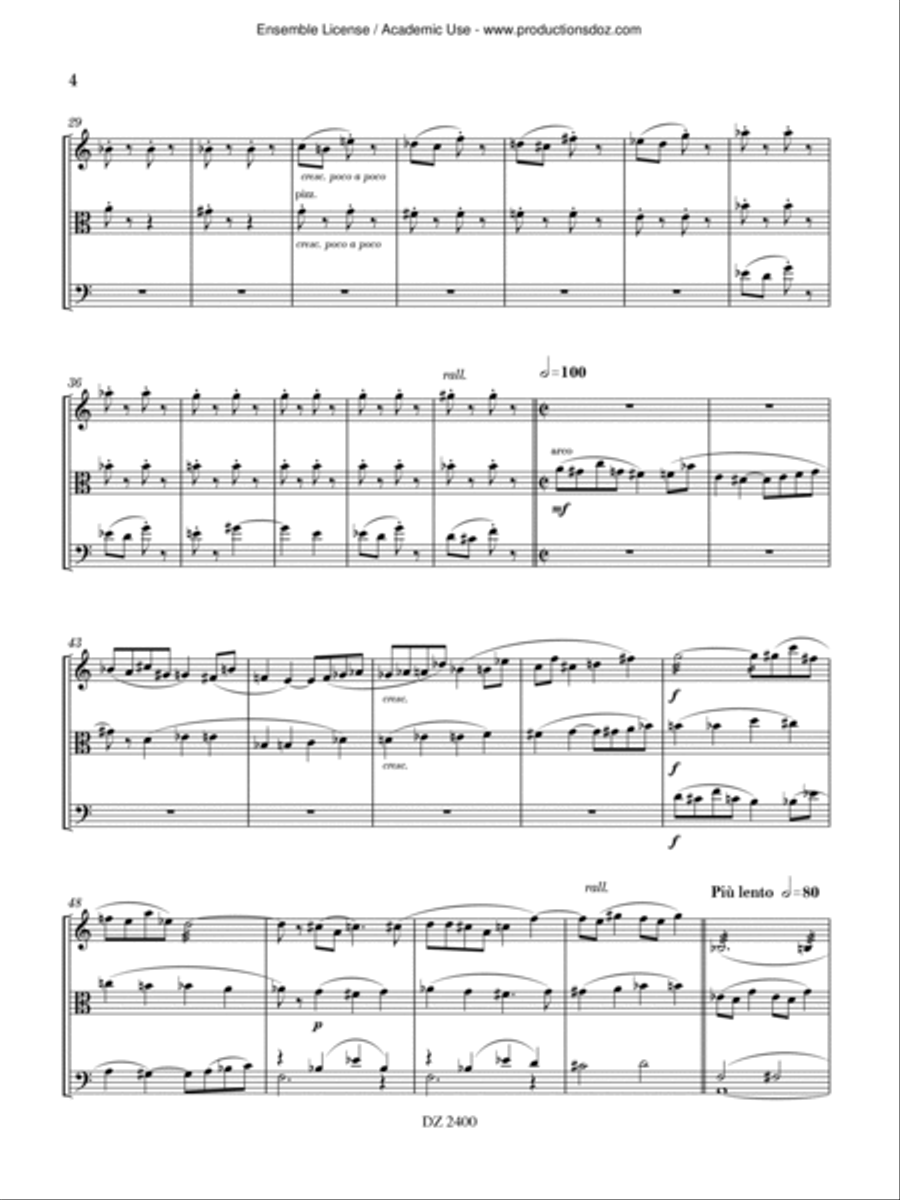 Trio Trio Cello scores gallery preview page 4