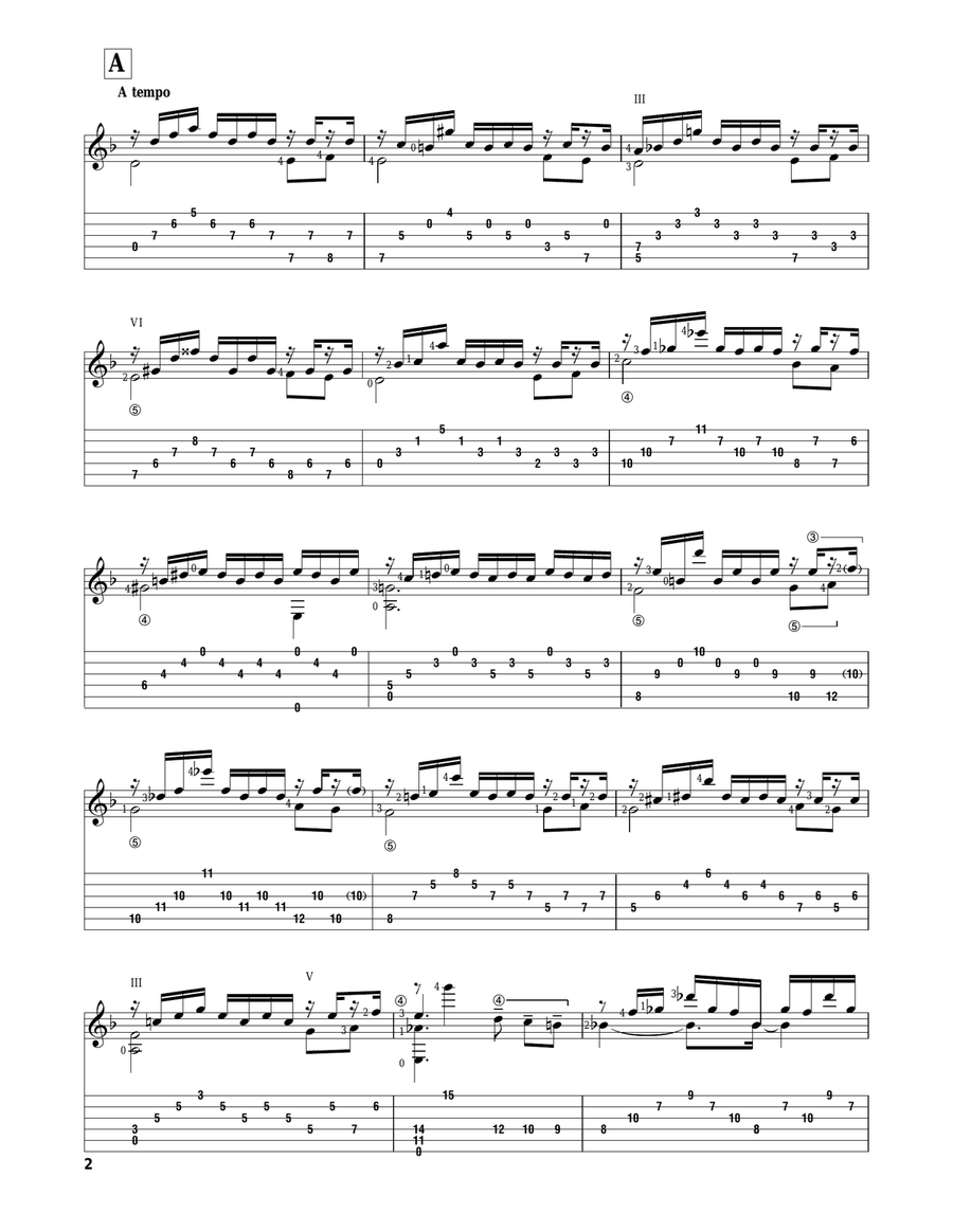 My Funny Valentine Electric Guitar scores gallery preview page 2