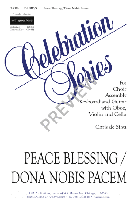 Peace Blessing / Dona Nobis Pacem