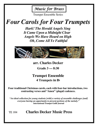 Four Carols for Four Trumpets