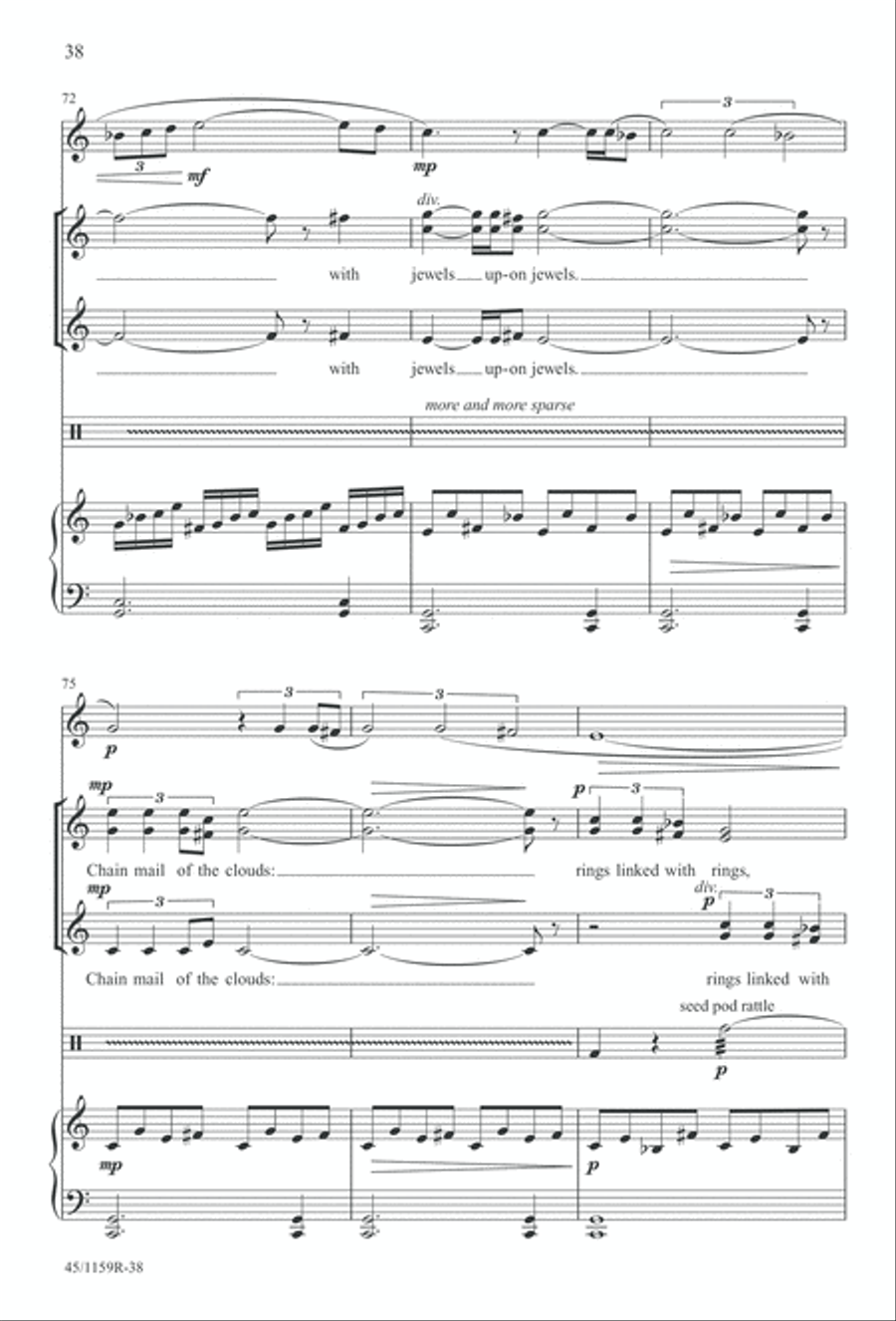The Day of Hope - Choral/Full Score SSAA scores gallery preview page 38