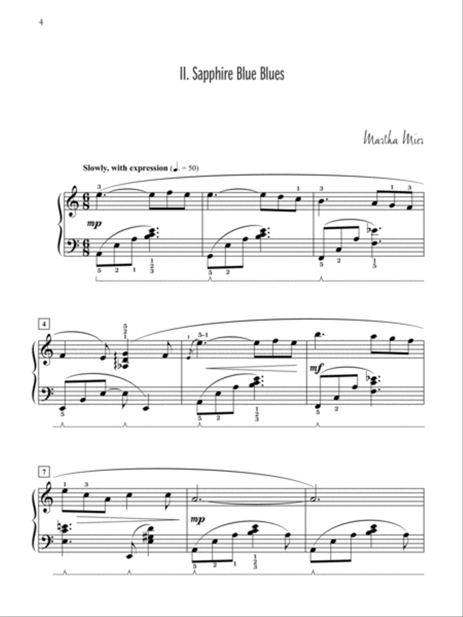 Jazz Suite in Color Piano Solo scores gallery preview page 3