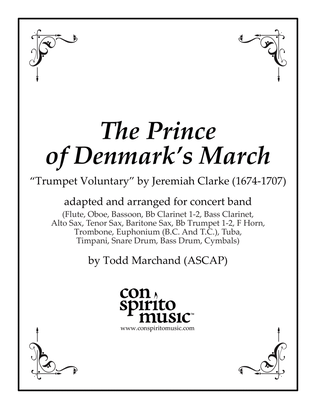 The Prince of Denmark's March - concert band