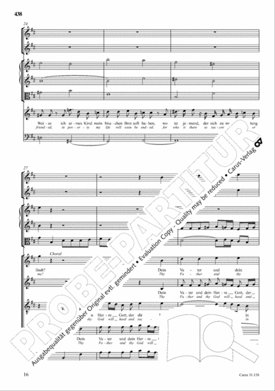 The Complete Sacred Vocal Works (Das geistliche Vokalwerk) Voice scores gallery preview page 439