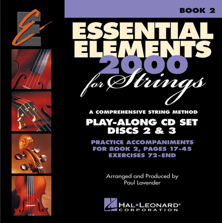 Essential Elements 2000 for Strings - Book 2 (CD only) - Play Along Trax