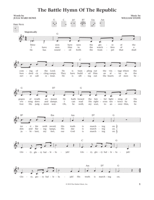 Battle Hymn Of The Republic (from The Daily Ukulele) (arr. Liz and Jim Beloff)