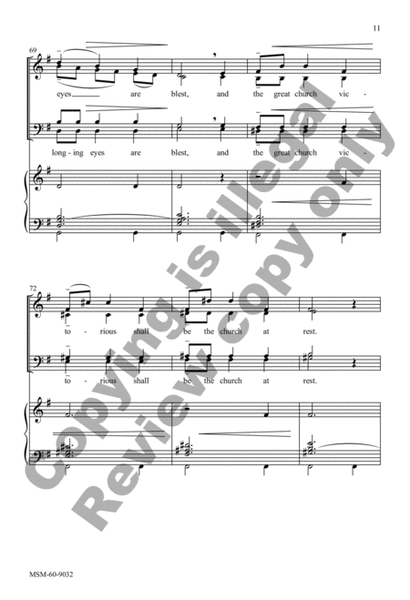 The Church's One Foundation (Choral Score) image number null