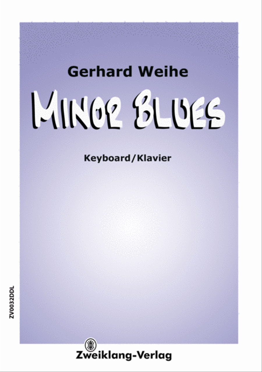 Minor Blues Piano Solo scores gallery preview page 1