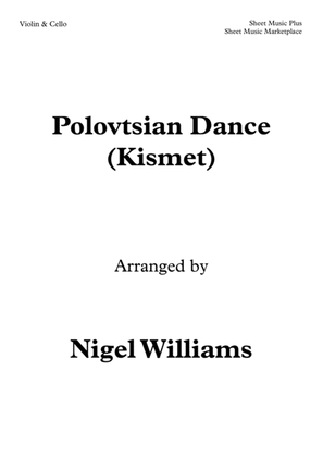 Book cover for Polovtsian Dance, Duet for Violin and Cello
